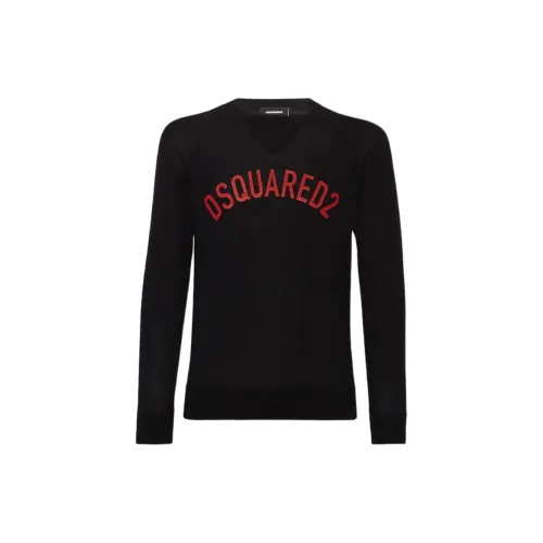 DSQUARED 2 SS25 Трикотаж Мужской Черный