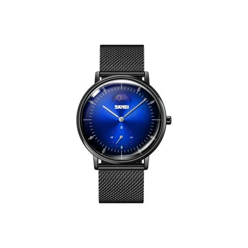 SKMEI Кварцевый механизм Часы Унисекс Синий циферблат