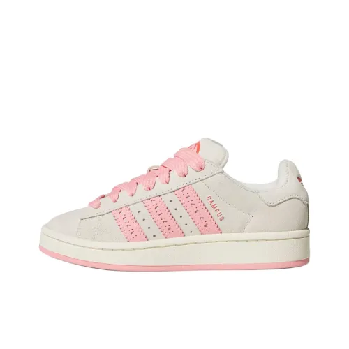 Adidas Originals CAMPUS 00s Low Топ Детский Скейтбординг Белый Розовый Подростковый