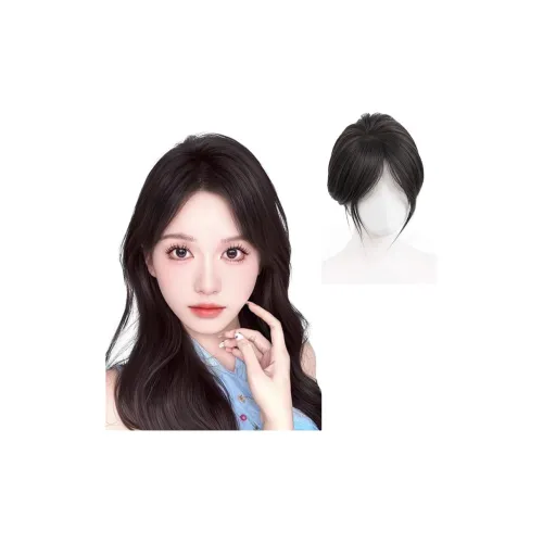 MUYAN Волосы Extension PIECES Объемный Высокий Топ для Скрытия Белых Волос Человеческих Коротких Прямых Волос