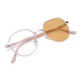 Мягкий молочно-чайный, рамка, светочувствительный, градиентный чайный коричневый, линзы