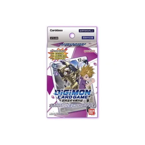 BANDAI Digimon Карта GAME Базовый Комбо PUPPLE STC 06 Дуэльные Карты 1 Коробка Включена