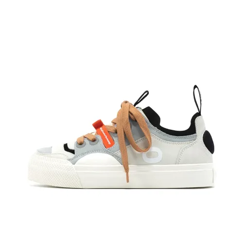 OETZI Скейтборд Кроссовки Низкие Светло-Серые Унисекс