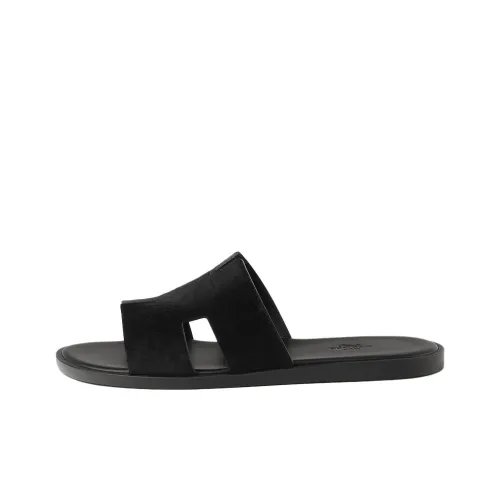 HERMES Izmir Слипоны Мужской Черный
