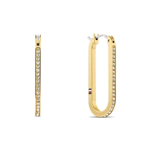 Серьги Tommy Hilfiger из нержавеющей стали унисекс золото