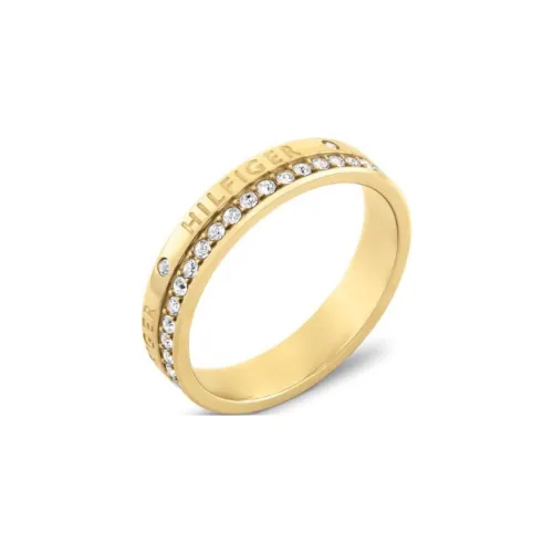 Tommy Hilfiger Кольца из нержавеющей стали женские золотые