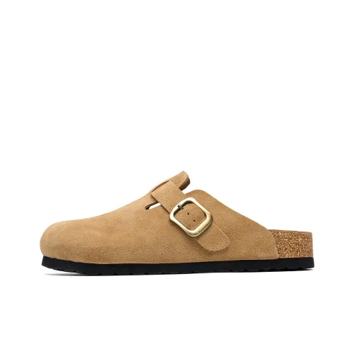 C°BANNER Пробковая подошва Домашние тапочки Унисекс Желтый