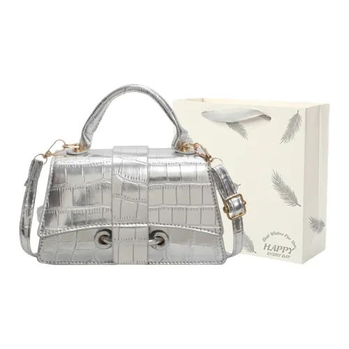 SEVENMOONS ПУ (полиуретан) Сумка Сумка через плечо Унисекс Черный Экрю Золотой Серебряный