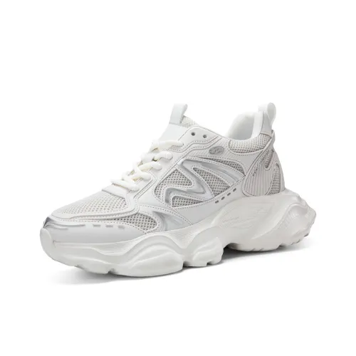 VAEL Амортизация Дышащий Отводящий влагу Низкий Топ Толстая подошва Кроссовки Унисекс