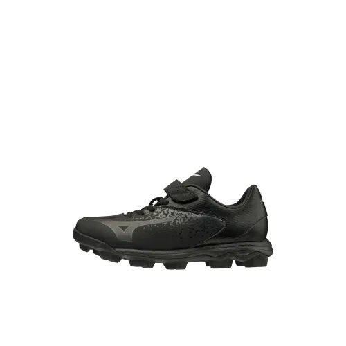 Mizuno Детская беговая обувь, низкий топ, черный, Kids