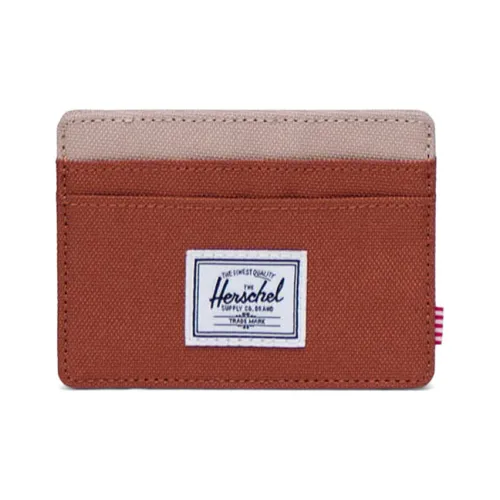 Herschel Переработанный Ткань Картхолдер Женский Коричневый и Светлый Тауп