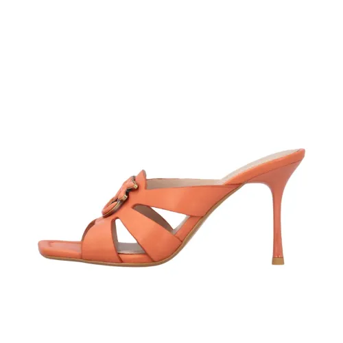 PINKO Love Birds series Слипоны Апельсин Женские