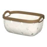 Маленький размер, искусственная кожа, узор, портативный, встроенная память, корзина (случайный цвет): 3 шт