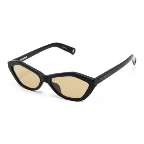 Jacquemus Ацетат Нерегулярная форма Солнцезащитные очки Женские Черный