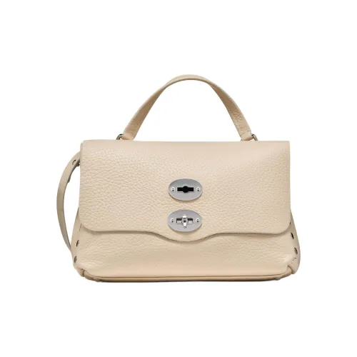 Zanellato Postina Телячья кожа Сумка через плечо Сумка Маленькая Женская Белая