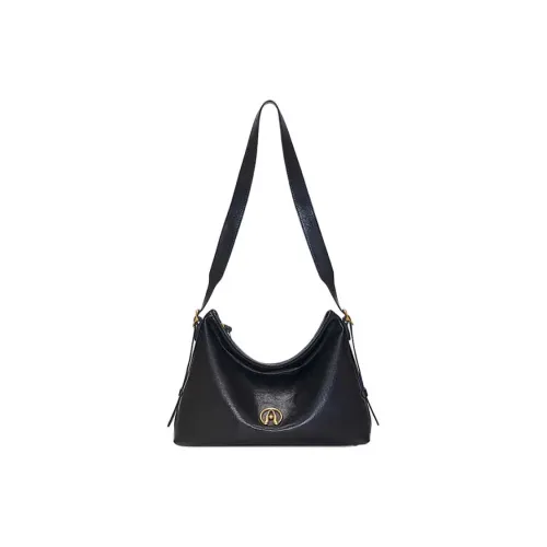 Hush Puppies Sheepskin Hobo Bag Crossbody Bag Shoulder Bag Large Women's Black Хуш Пуппис Овчина Хобо Сумка Сумка через плечо Сумка на плечо Большая Женская Черная