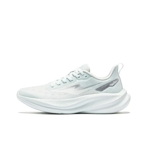 Erke Water Float 6 Беговые кроссовки Низкий топ Snowflake Ярко-серебристый Женский