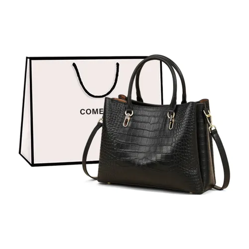 COMELY Коровья кожа Mom Сумка Сумка через плечо Сумка через плечо Стандартная Женская Черная Хаки