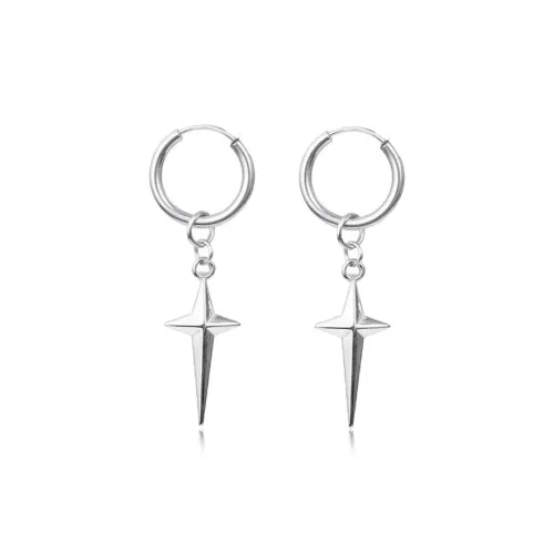 SFER Цинковый сплав Серьги Унисекс