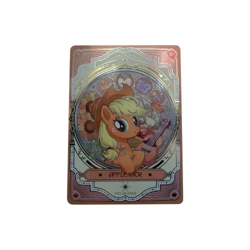 KAYOU Эпплджек My Little Pony Card Звездный Пакет Первая ЭДИЦИЯ AR Уровень Коллекция Карта AR Карта IP Аниме Карточки 1 шт