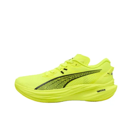 PUMA Deviate NITRO 3 Беговые кроссовки Низкий Топ Желтый Мужской