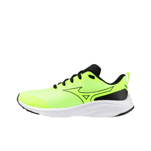 Mizuno Детская беговая обувь, низкий топ, зеленый, школьный возраст