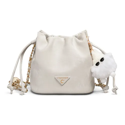 C°BANNER Сумка через плечо из синтетической кожи сумка на плечо обычная женская экрю черная