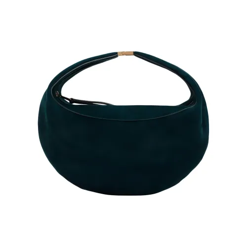 KHAITE Замша Сумка Маленькая Женская Зеленая