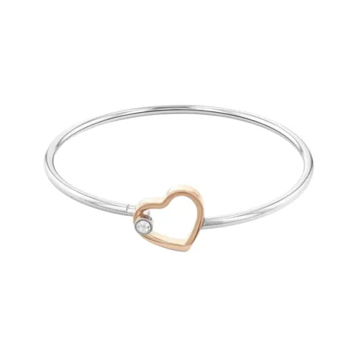 Tommy Hilfiger 316L Stainless Steel Cubic Циркон Браслеты Унисекс Серебряный