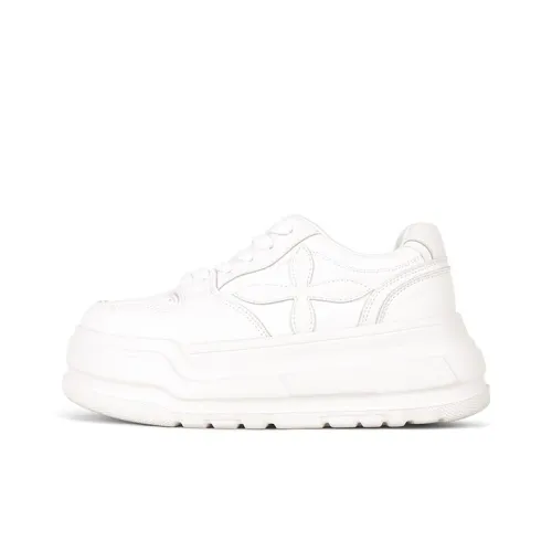 Uncle's House Низкие кроссовки для скейтбординга Женские Белые