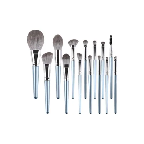 Suiyiie First Encounter с деревянной ручкой набор кистей для макияжа кожа-дружественный контуринг настройка мягкий 14 шт