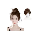 Улучшенная T-застежка, мохер, бахрома, центральная часть, стиль [мокко]