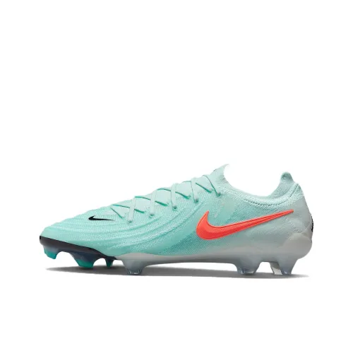 Nike Phantom GX 2 Elite FG Твердый грунт Противоскользящие Устойчивые к истиранию Футбольные бутсы Унисекс Синий