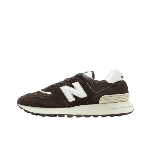 New Balance NB U574 Устойчивый к истиранию Низкий Топ Повседневная Беговая Обувь Унисекс Коричневый