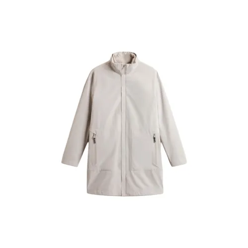 WOOLRICH SS25 Down Jacket Men's White Gray