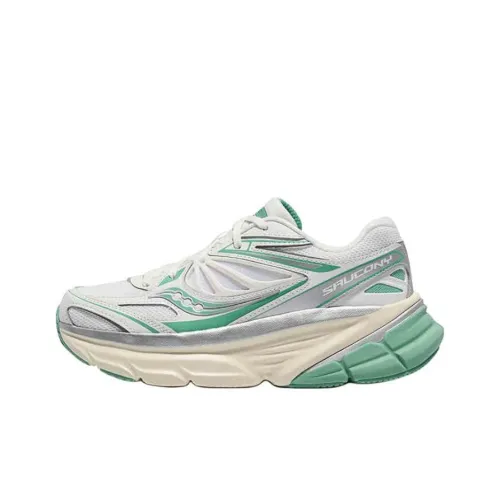 Saucony GUARD Guardian Slip-resistant Abrasion-resistant Low-top Беговые кроссовки Унисекс Зеленый