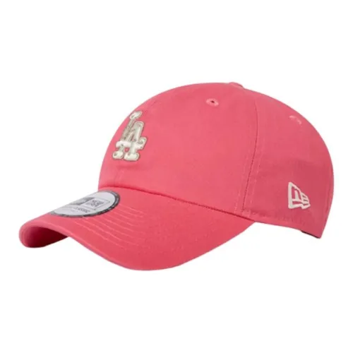 New Era Хлопковые кепки унисекс розовые