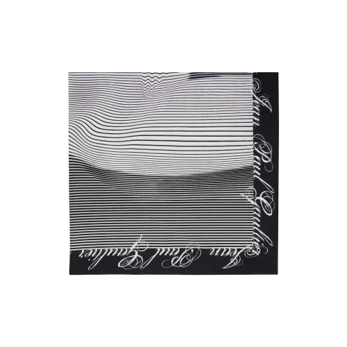 Jean Paul Gaultier 100% хлопок Вязаные шарфы Мужской Черный