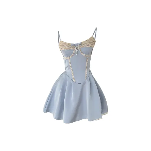 TORIGHT Slip Платье Женское Синее