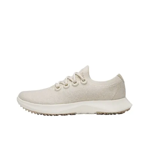 Allbirds Wool Dasher Беговые кроссовки Низкий Топ Кремовый Pebble Yellow Натуральный Белый Основа Женские