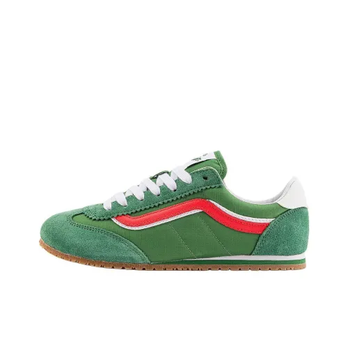 Vans Super Lowpro Устойчивые к истиранию низкие кроссовки для скейтбординга унисекс зеленые