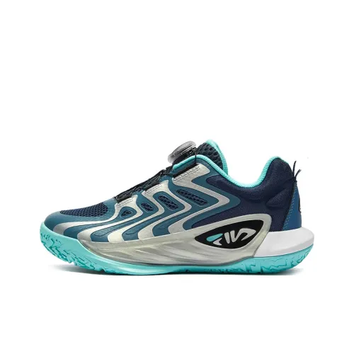 FILA KIDS Performance FPH Chameleon Lightweight Амортизаторы Низкий Топ Детская Туристическая Обувь Значок Синий Синий Серый