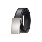 Матовая пряжка цвета оружейного металла