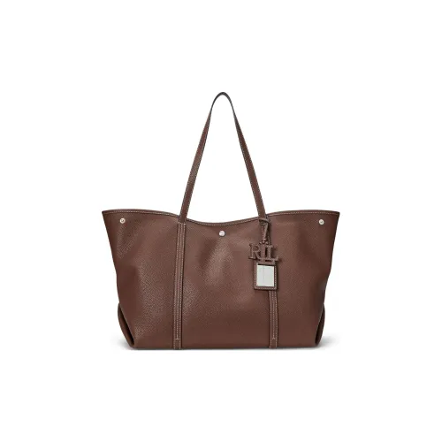 LAUREN RALPH LAUREN Кожа Тоут Сумка Сумка для покупок Сумка на плечо Женская Коричневая