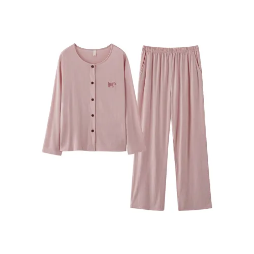 XIAFENYAN Пижамный комплект женский розовый