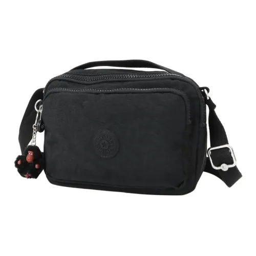 Kipling Нейлон Camera Сумка Плечевая сумка Унисекс Черная