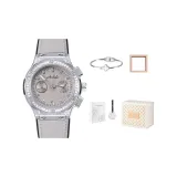 Серебристо-серый + Клевер четырехлистный Браслет, Коробка