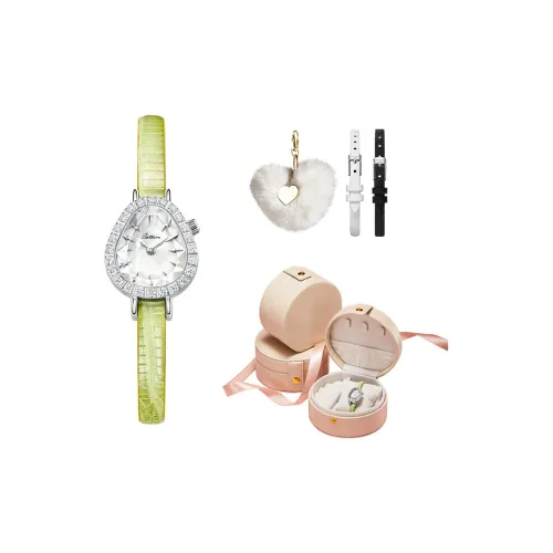 SOTOIRU Кварцевый механизм Часы Женские часы Мать жемчуга Циферблат