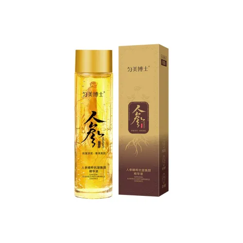 YUNMEIBOSHI Ginseng Essence Для кожи устойчивой к морщинам и сияющей сыворотка-лосьон укрепляющий и увлажняющий 120 мл