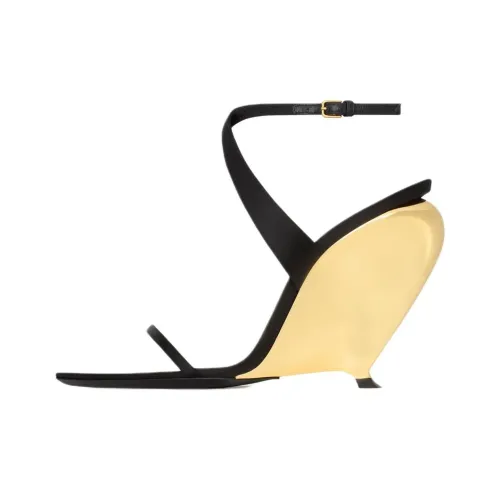 SAINT LAURENT Tallulah One Ремень Сандалии 11m Женские Черный